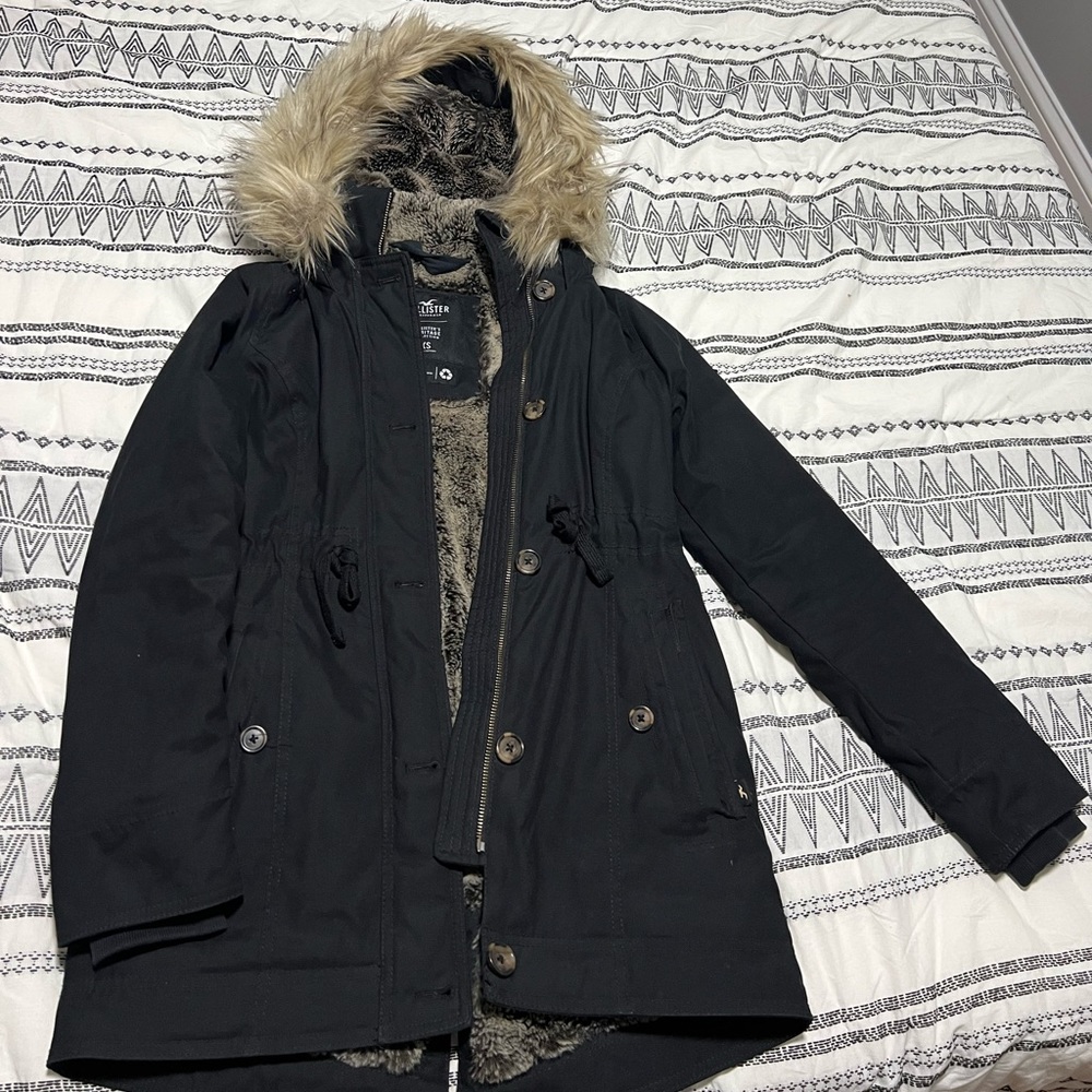 Hollister Teddy Lined Parka